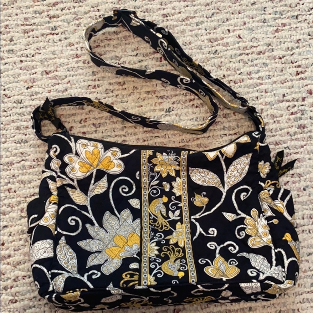 Vera Bradley On the Go purse yellow bird
